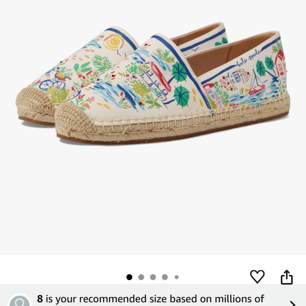 Kate Spade printed espadrilles 8 - Picture 7 of 9